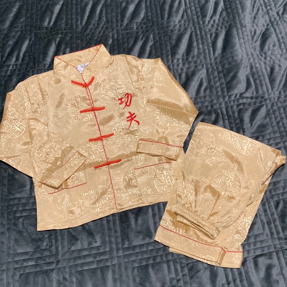 Toddler boy Chinese costume